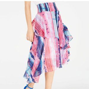 INC Skirt Size XLarge Midi Silhouette Ruffles